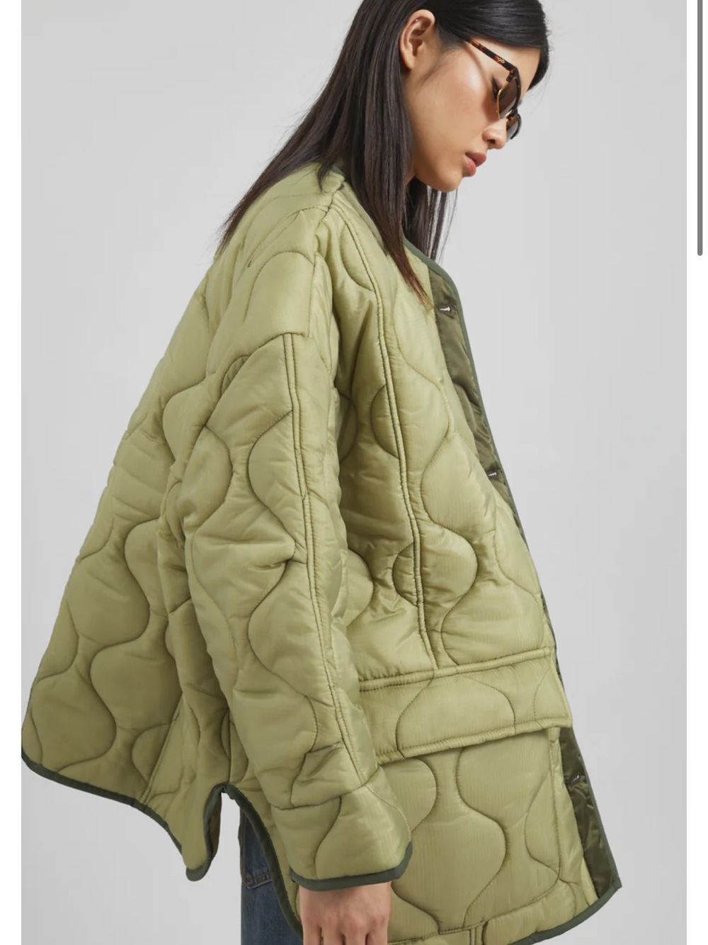 Frankie Shop Teddy Quilted Jacket